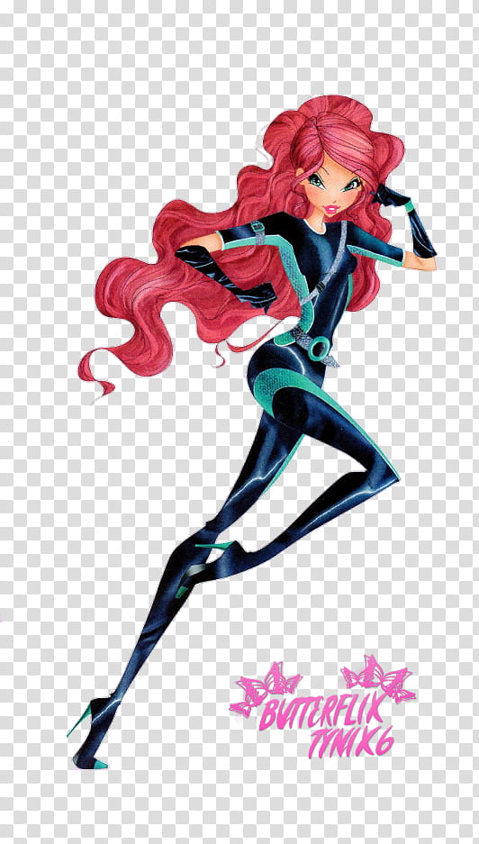 Aisha World of Winx Spy official transparent background PNG clipart