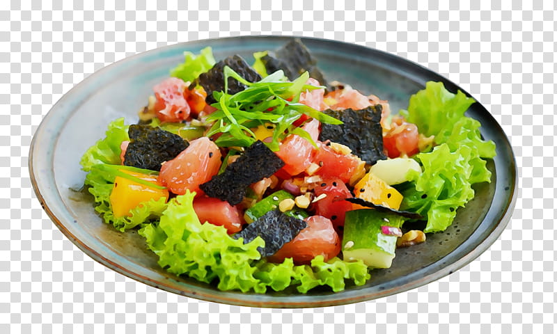 Vegetable, Greek Salad, Israeli Salad, Fattoush, Smoked Salmon, Caesar Salad, Asian Cuisine, Vegetarian Cuisine transparent background PNG clipart