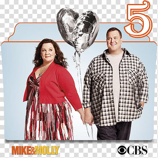 Mike and Molly series and season folder icons, Mike & Molly S ( transparent background PNG clipart