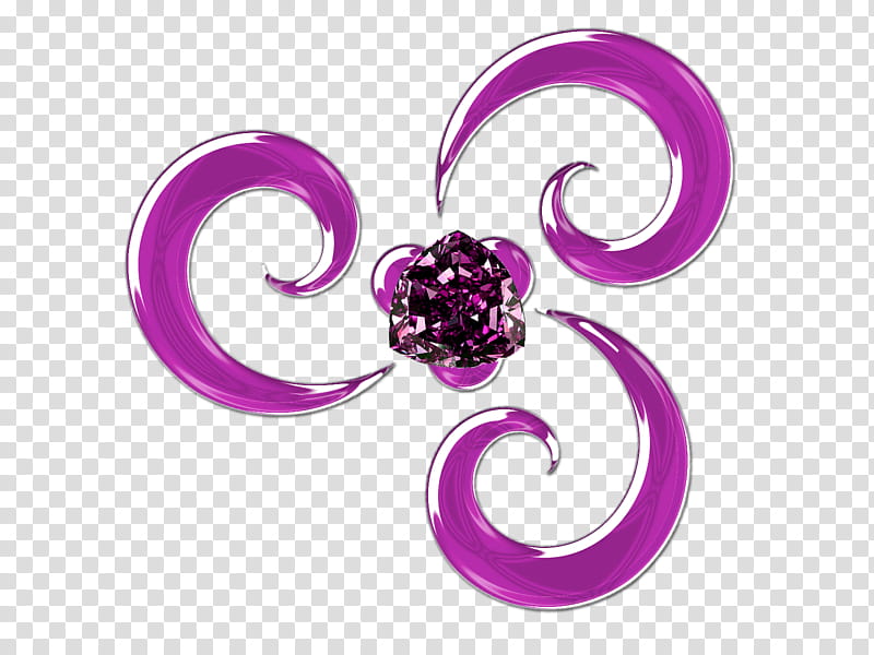 Graceful decorative embellishm, purple spiral illustration transparent background PNG clipart