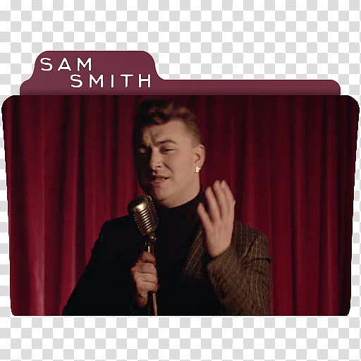 Sam Smith Folder Icons , Sam Smith Folder Icon  transparent background PNG clipart
