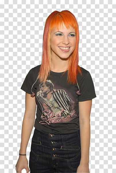 Hayley Williams transparent background PNG clipart