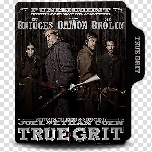 True Grit  Folder Icon, True Grit V transparent background PNG clipart