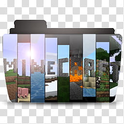 Colorflow Minecraft Folders, Minecraft folder icon transparent background PNG clipart