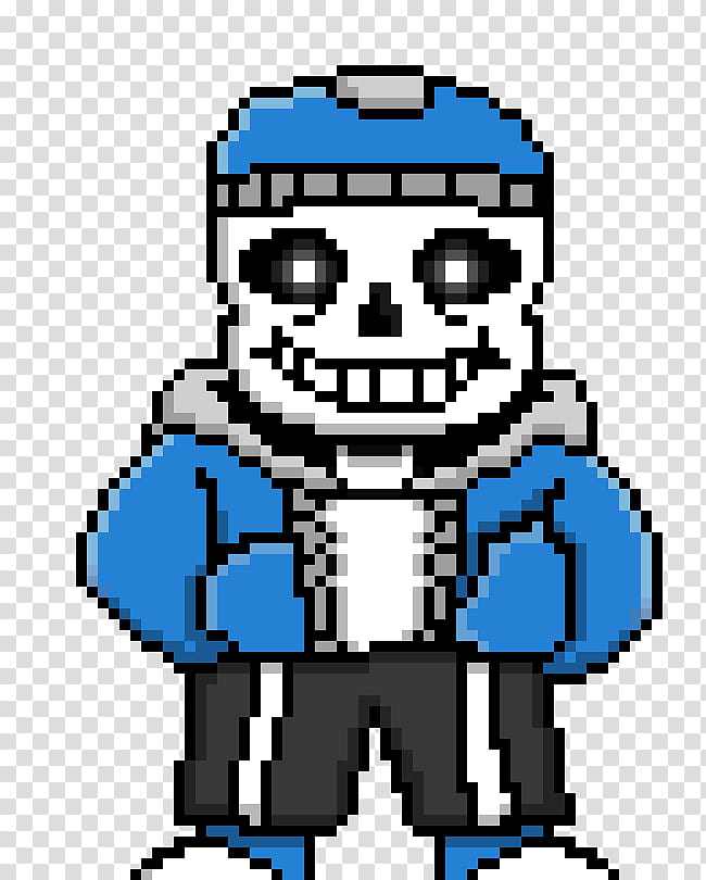 Download HD Undertale Sans Battle Sprites - Pixel Art Undertale