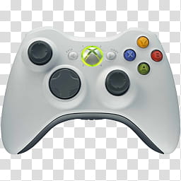 Xbox  Icons, WhiteController, white Xbox controller transparent background PNG clipart