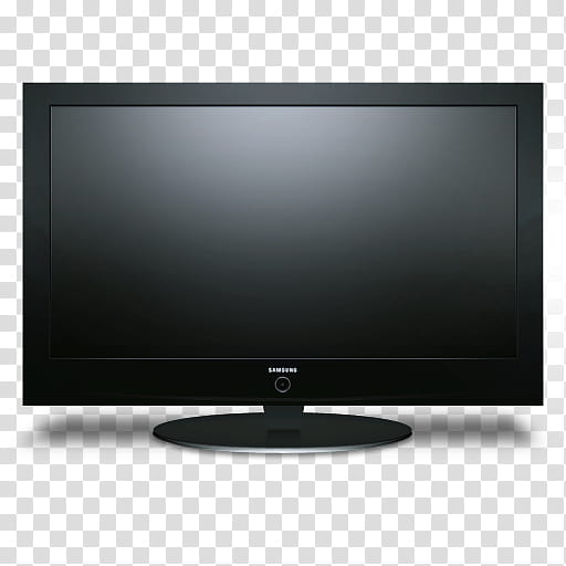 PLASMA TV, black Samsung flat screen TV transparent background PNG clipart