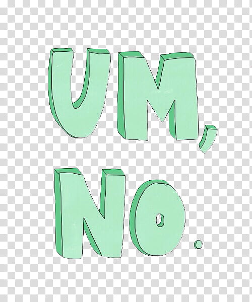 s, green um, no. text transparent background PNG clipart