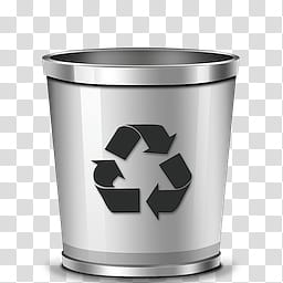 Recycle Bin icon transparent background PNG clipart