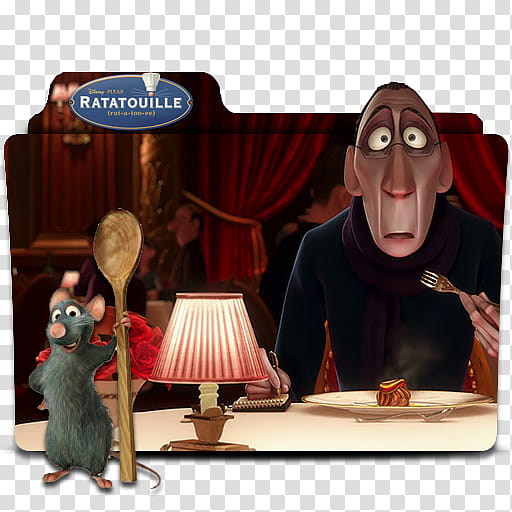 Ratatouille  Folder Icon, DAY..U () transparent background PNG clipart