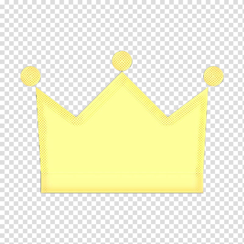 pop art retro vintage, Yellow, Angle, Material, Meter, Crown transparent background PNG clipart