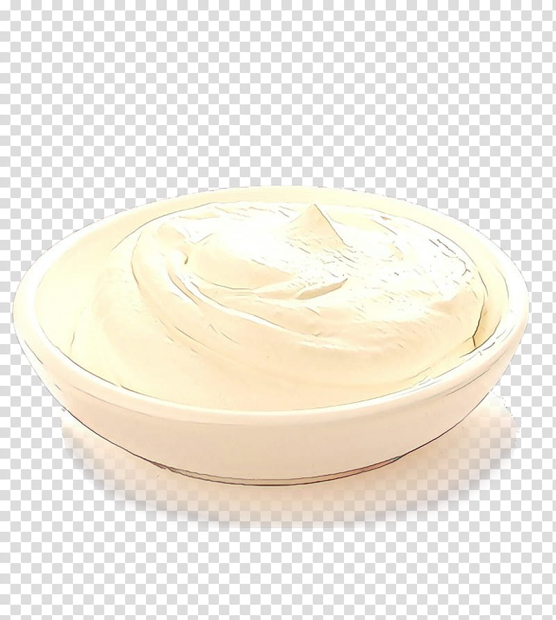cream buttercream food dairy crème fraîche, Dish, Cuisine, Mayonnaise transparent background PNG clipart