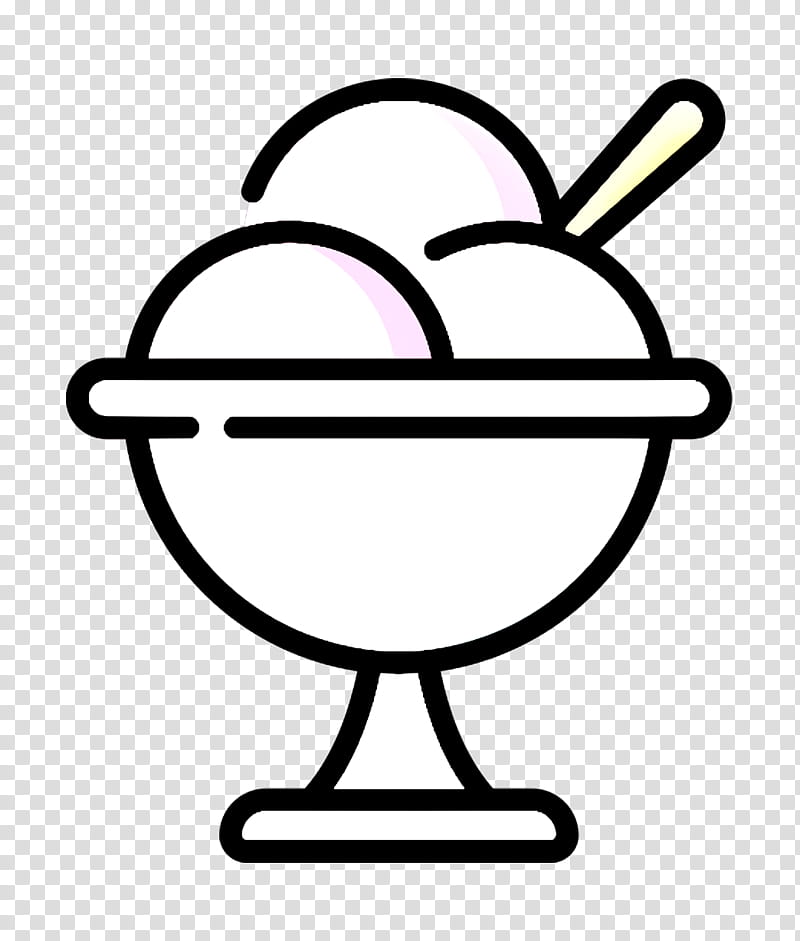 Desserts and candies icon Ice cream icon Dessert icon, Line Art, Coloring Book, Serveware transparent background PNG clipart
