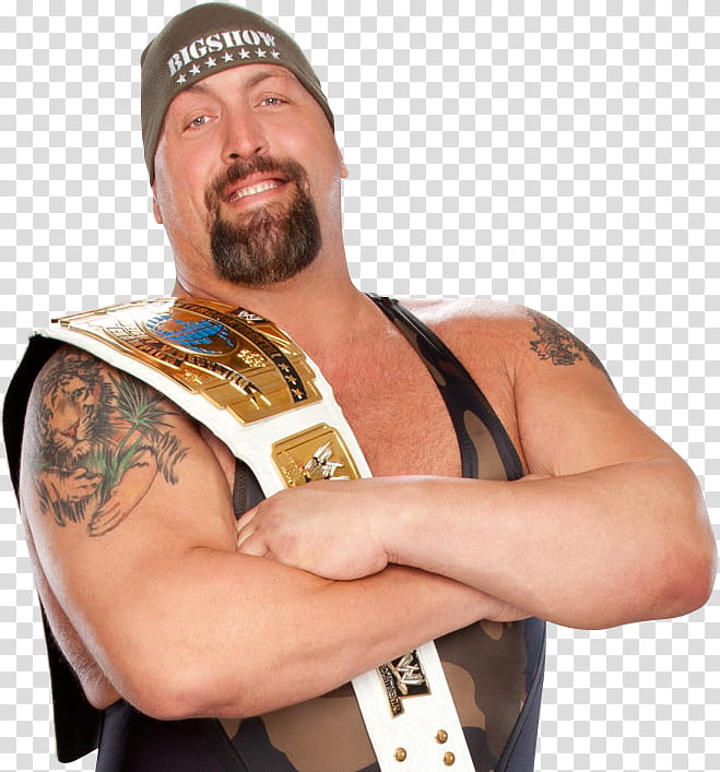 Big Show Intercontinental Champion  transparent background PNG clipart