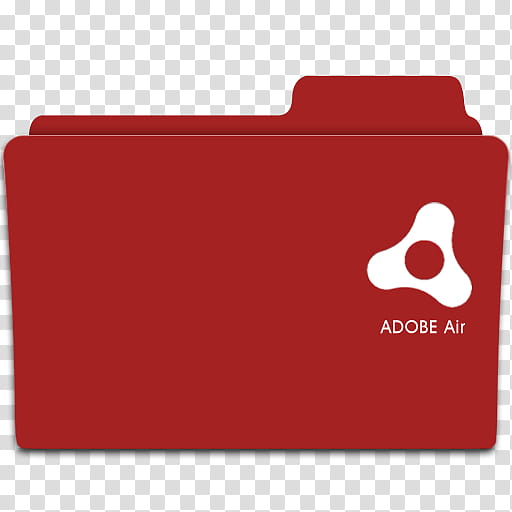 Adobe program ico, Adobe Air file icon transparent background PNG clipart