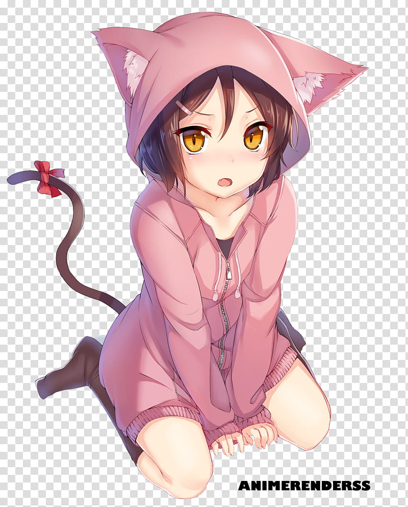 Hoodie Cool Anime Girl HD Png Download  vhv