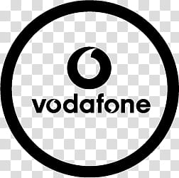 MetroStation, black Vodafone icon transparent background PNG clipart