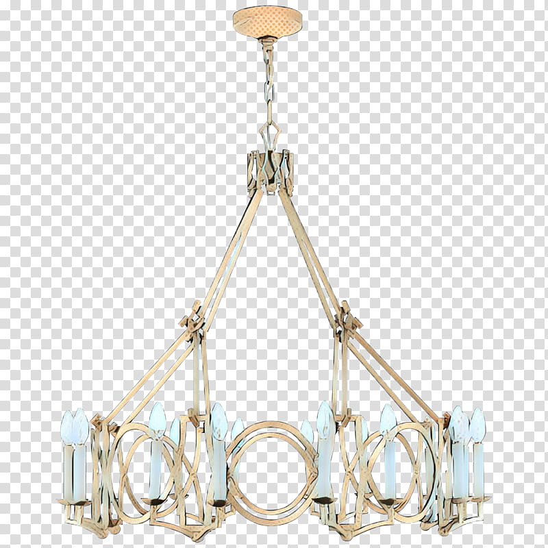 ceiling fixture chandelier light fixture lighting ceiling, Pop Art, Retro, Vintage, Brass, Metal, Fashion Accessory, Interior Design transparent background PNG clipart