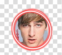 big time rush, man's face transparent background PNG clipart