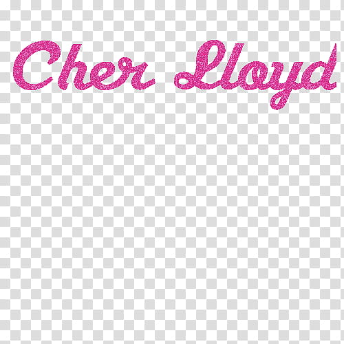 Cher Lloyd texto transparent background PNG clipart