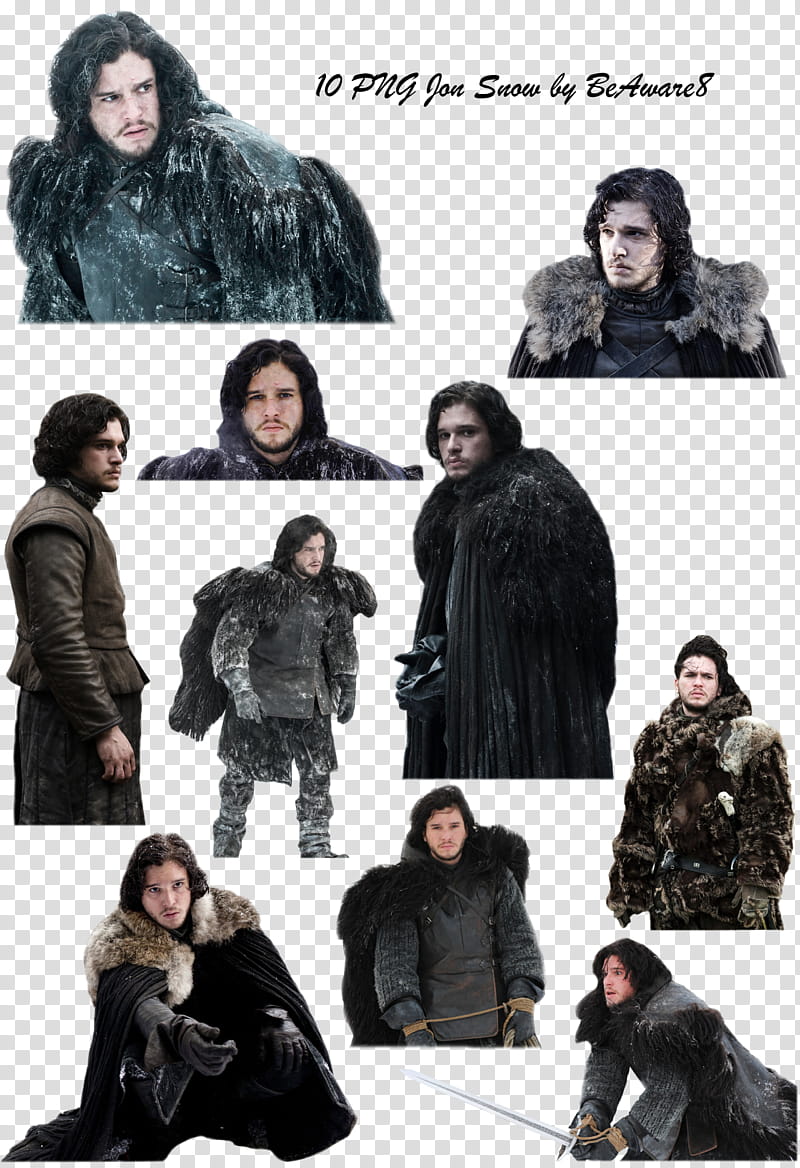 Jon Snow, Jon Snow collage transparent background PNG clipart