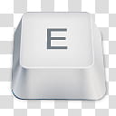 Keyboard Buttons, e computer keyboard key transparent background PNG clipart