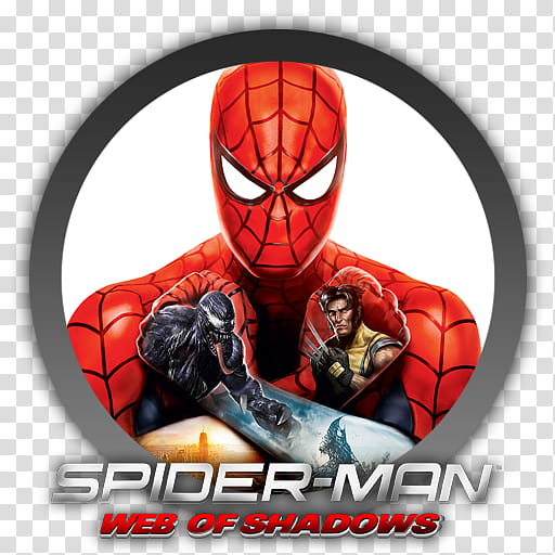 Spider Man Web of Shadows Icon transparent background PNG clipart