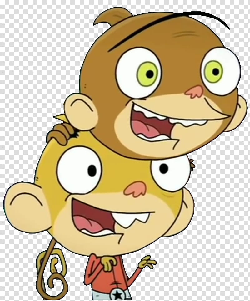 Rocket Monkeys Gus and Wally transparent background PNG clipart