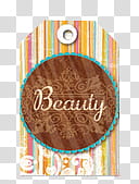 , Beauty product label transparent background PNG clipart