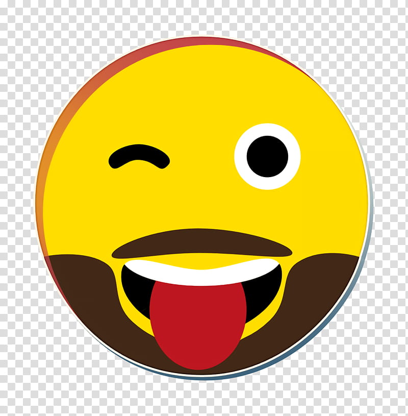 beard icon emoji icon eyes icon, Face Icon, Naughty Icon, Emoticon, Smiley, Yellow, Facial Expression, Head transparent background PNG clipart