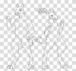 Anthro Paraceratherium Base transparent background PNG clipart thumbnail