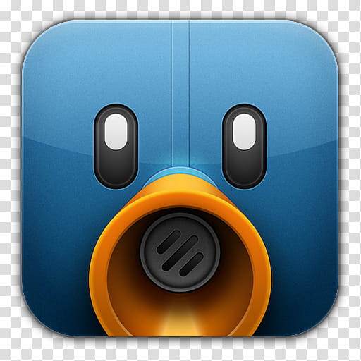 Tweetbot Flurry Icon, TweetBot transparent background PNG clipart