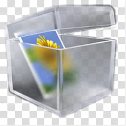 Next series s, Glass Box icon transparent background PNG clipart