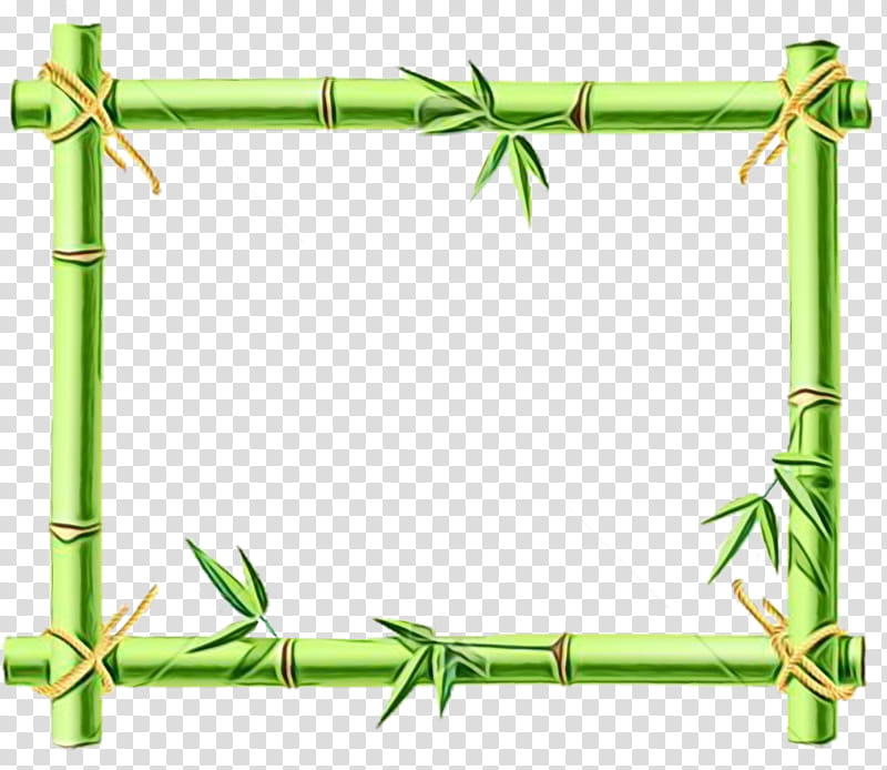 Frame Frame, Tropical Woody Bamboos, Line, Frame, Plant transparent background PNG clipart