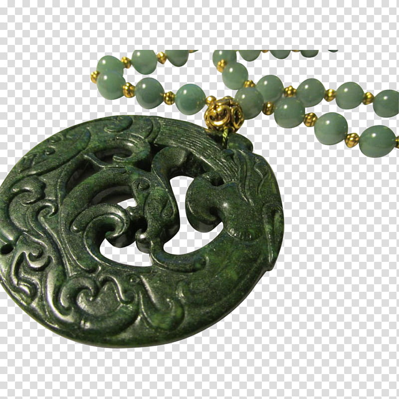 Chinese, Jade, Locket, Chinese Jade, Aventurine, Bead, Medallion, Chinese Dragon, Phoenix, Jewellery transparent background PNG clipart