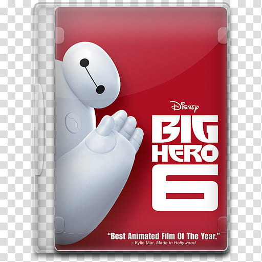 Movie Icon , Big Hero , Big Hero  DVD case transparent background PNG clipart