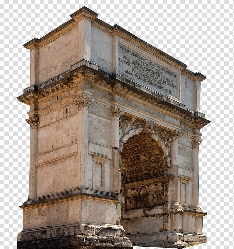 Monuments, brown arch tower transparent background PNG clipart