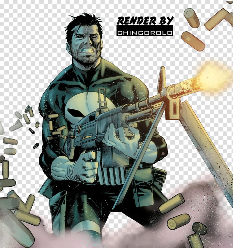 The Punisher Render transparent background PNG clipart