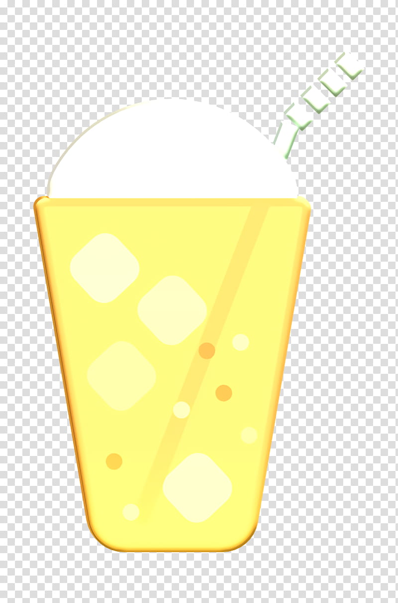 Food icon Gastronomy Set icon Frappe icon, Yellow, Dairy, Drink transparent background PNG clipart