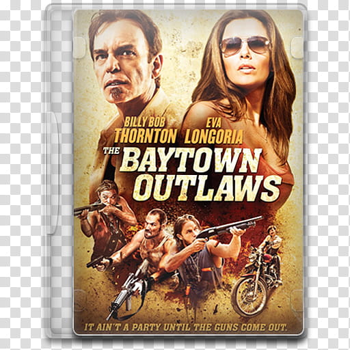 Movie Icon Mega , The Baytown Outlaws, The Baytown Outlaws DVD case transparent background PNG clipart