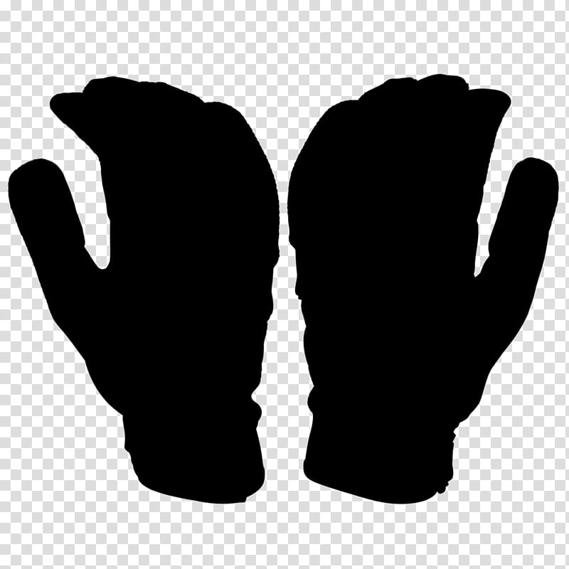 Gear, Thumb, Black White M, Glove, Silhouette, Black M, Hand, Finger transparent background PNG clipart