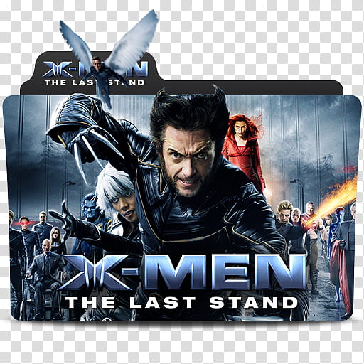 MARVEL X Men Films Folder Icon , x-menthelaststand transparent background PNG clipart