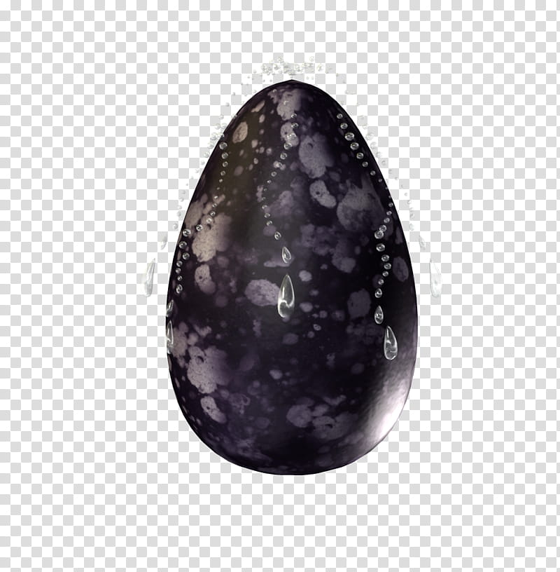 E S Dragon Eggs II, black stone transparent background PNG clipart