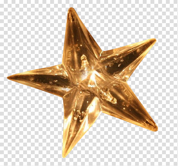 Xmas  Watchers, gold star transparent background PNG clipart