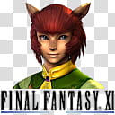 FFXI icon set, FFXI mithra, Final Fantasy XI character illustration transparent background PNG clipart
