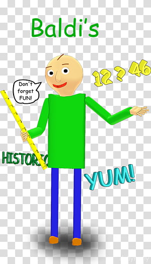 Baldi Basics All Characters transparent background PNG clipart