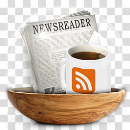 Sphere   the new variation, Newsreader newspaper and mug inside dome illustration transparent background PNG clipart