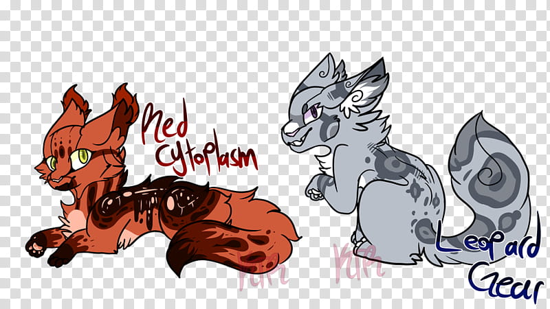 [Auction] Red Cytoplasm And Leopard Gear [OPEN] transparent background PNG clipart