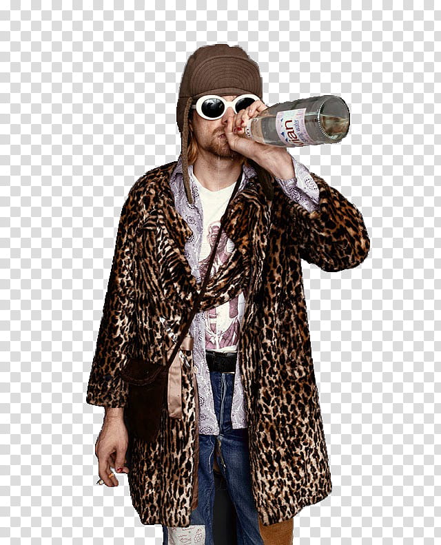 Kurt Cobain transparent background PNG clipart