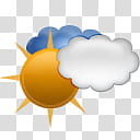 Weather Icons I, Mostly Sunny transparent background PNG clipart